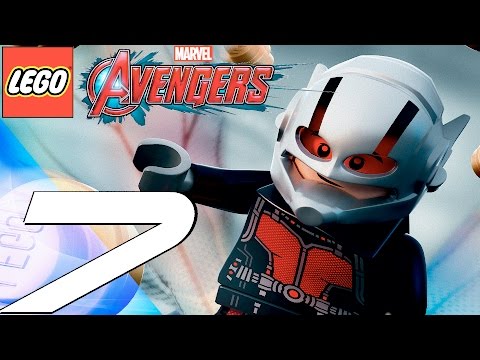 LEGO Marvel Avengers - Walkthrough Part 7 - Manhattan Fight & Loki Vs. Hulk