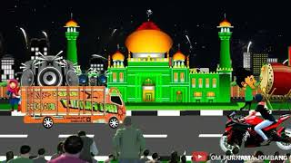 Download lagu Gema Takbir || Malam Hari Raya Idul Fitri || Full Animasi keren mp3