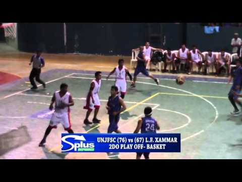 UNJFSC (76) vs (67) L.F. XAMMAR - 2DO PLAY OFF - BASKET HUACHANO 2015.