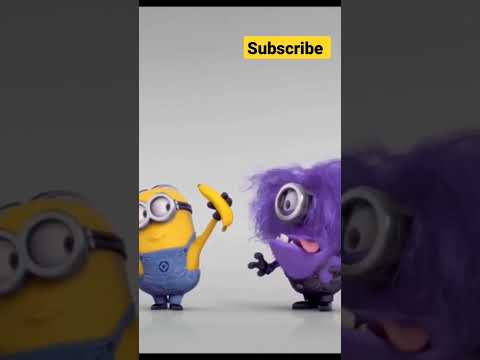 Evil Minion wants banana. Despicable Me 2. Minions Comedy.