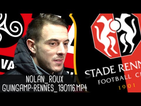 NOLAN ROUX RÉAGIT APRÈS GUINGAMP - RENNES (2-1) / Ligue 1 - 16 janvier 2019