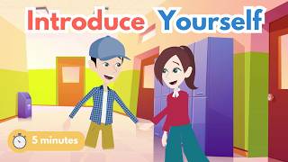 5-Minute English Conversation Practice: How to Introduce Yourself (Nice to Meet You)
