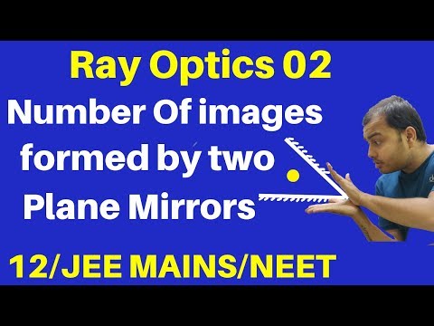 Ray Optics 02 : Number of Images formeed by Two Plane Mirrors JEE/NEET Video