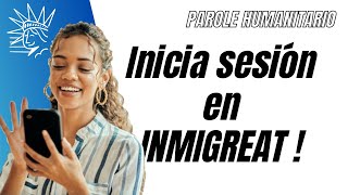 Cómo iniciar sesión en Inmigreat.
