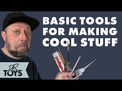 BASIC TOOLS FOR MAKING CUSTOM TOYS, SCRATCH BUILD and KIT BASHING