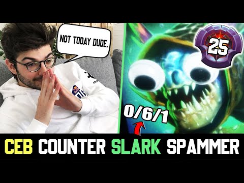 CEB play carry to Counter this SLARK Spammer with Master Tier Badge DOTA 2