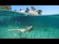 Carla Underwater Swimming In The Sea Underwater