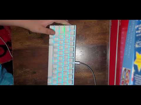 unboxing and reviewing the motospeed ck62 60% keyboard
