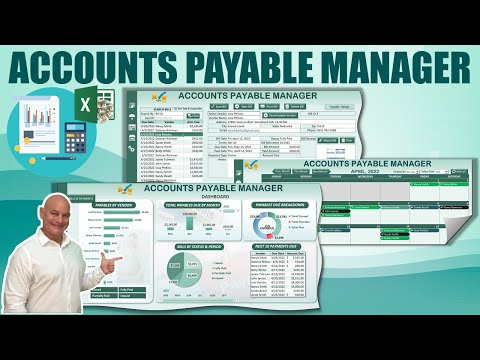 How To Track All Of Your Bills & Payments With This Excel Accounts Payable Manager [FREE Download]