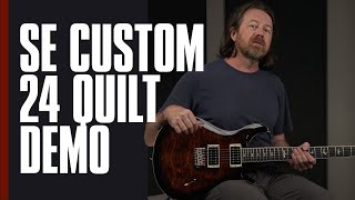 Paul Reed Smith SE Custom 24 Quilt - BG Video