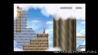 New Super Mario Bros. Wii Level 7 Castle 2 Star Coins