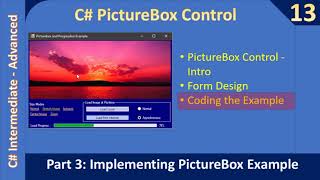 Download the video "PictureBox Control and LoadAsync | Coding - Part 3 | C# Advanced #13"