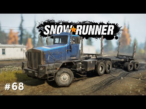 Snowrunner | Mission: "Holz für die Arbeiter" (Michigan) | Komplettlösung #68 | Gameplay Walkthrough