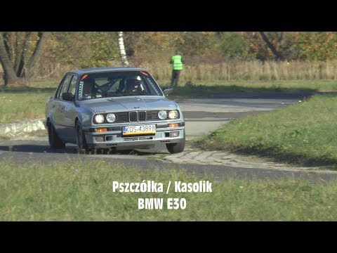 KJS Rajd Tyski 2018 - Ireneusz Pszczółka / Radosław Kasolik - BMW E30