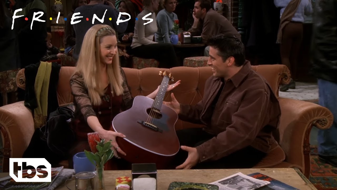 Phoebe Teaches Joey Guitar