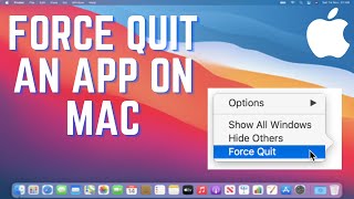 How to Force An App to Quit on Mac | How to Force Quit a Frozen Mac App
