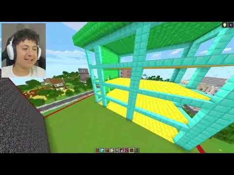 ZENGİN VS FAKİR DEVASA YAT YAPI KAPIŞMASI! - Minecraft