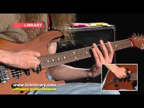 Slap Technique on Electric Guitar with Guthrie Govan