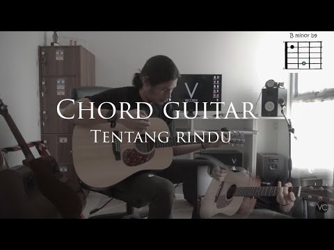 Official Tutorial Chord guitar - tentang rindu