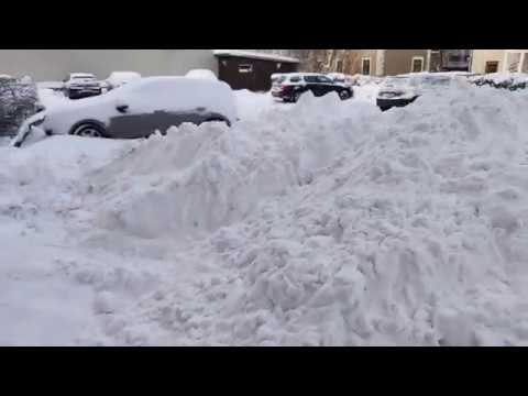 Blizzard in Sweden 2019-02-03