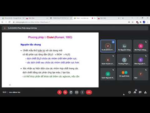 PP NGHIÊN CỨU DƯỢC LIỆU - Buổi 1: Chiết xuất - Sơ bộ thực vật