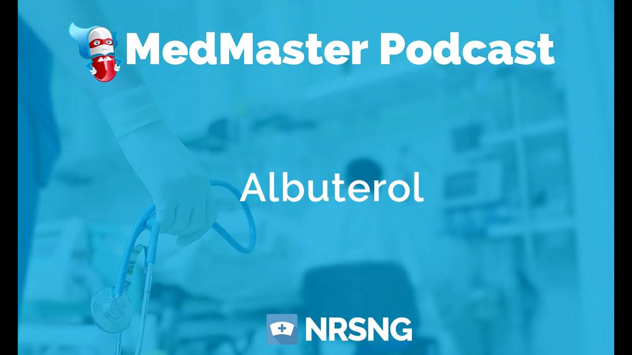 Albuterol Nursing Considerations, Side Effects and Mechanism of Action Pharmacology for Nurses