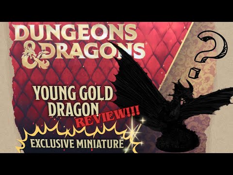Gary Con Young Gold Dragon Exclusive miniature review!