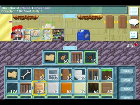 GROWTOPIA !  200 wood seed ep.1