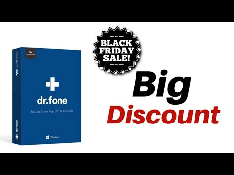 Wondershare Dr.Fone Big discount 2021