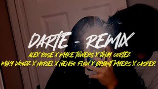 Darte Remix - LETRA (Alex Rose x Jhay Cortez x Myke Towers x Miky Woodz x Noriel...)
