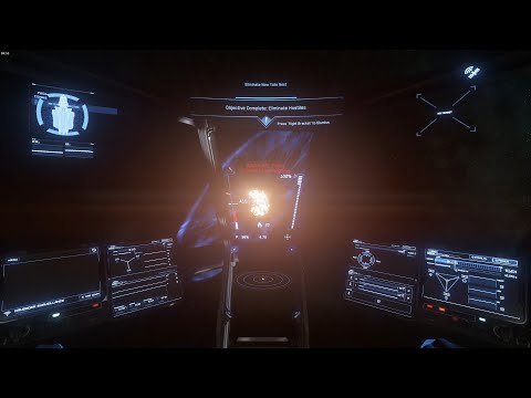 Star Citizen 3.7.2 Gameplay 1440p 60fps - Ship Patrol Mercenary Ship Yela Asteroids