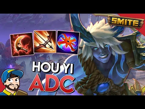 TIME PARECE QUE TÁ SEM DANO... HOU YI ADC - Ranked Conquista - ⚡ Smite BR