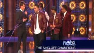 The Sing Off - 12.21.09 - Nota Wins & performs with Jay Sean his song "Down"