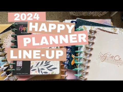 Happy Planner Lineup 2024!