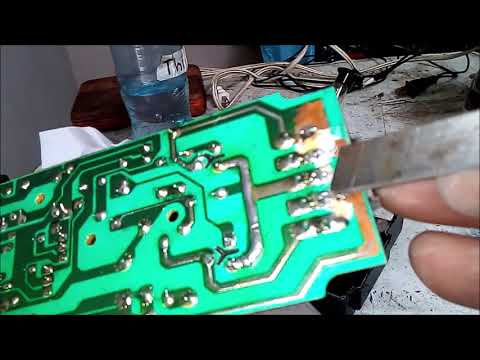 Como reparar la tarjeta de lavadora redonda Acros, Koblenz, Supermatic, etc, de motor reversible