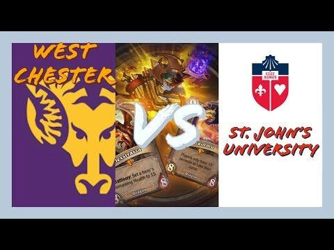 Hearthstone Collegiate Champions Week 2 WCU vs St. John's