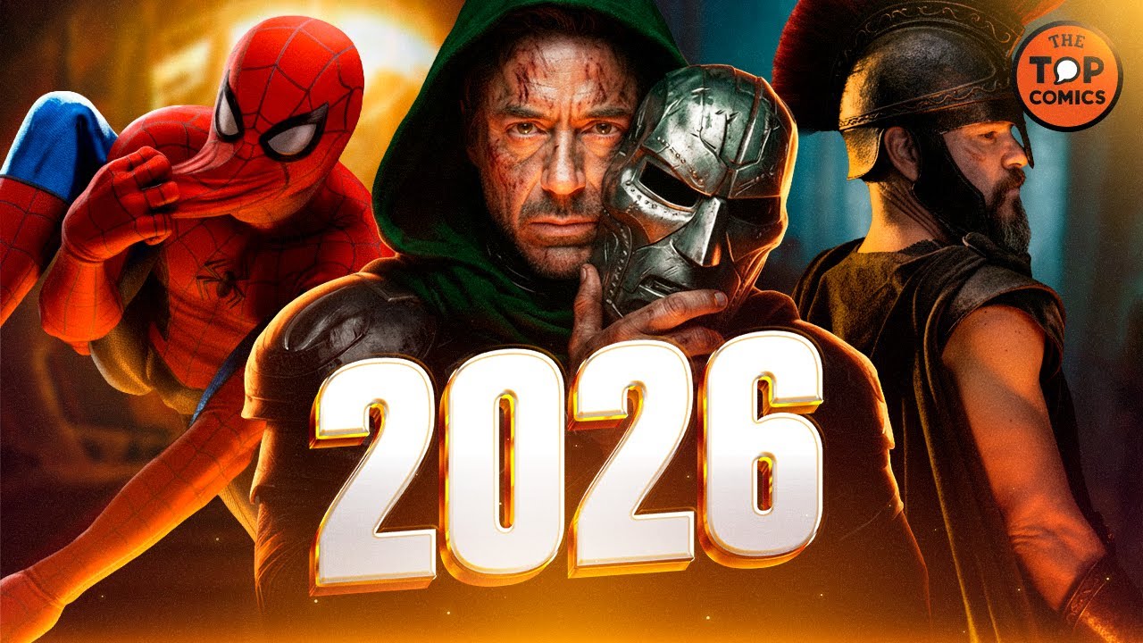 Las películas MÁS ESPERADAS 2026 - The Top Comics