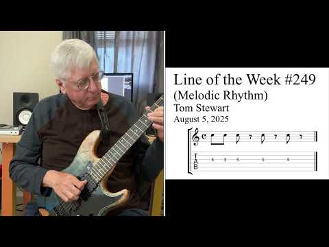 Line of the Week #249 - Motif Development Using Melodic Rhythms 