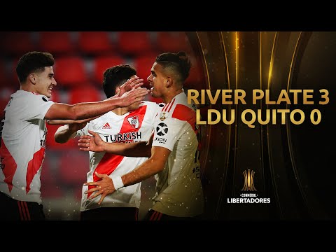 Gols e lances de River Plate x LDU