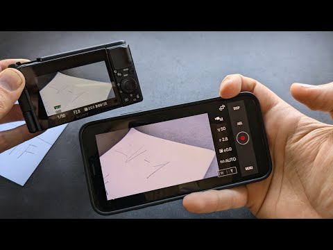 Control With Smartphone & Live View Monitor On Sony ZV-1 / ZV-1 II / ZV-1f Camera