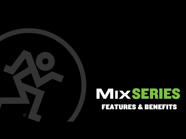 Video Teaser für Mackie Mix Series Compact Mixers - Features and Benefits