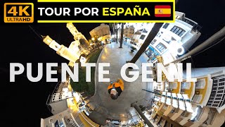 [España, Puente Genil] 🇪🇸 ¿Cómo es la Vida Nocturna en España en Invierno, Diciembre [Tour 360]