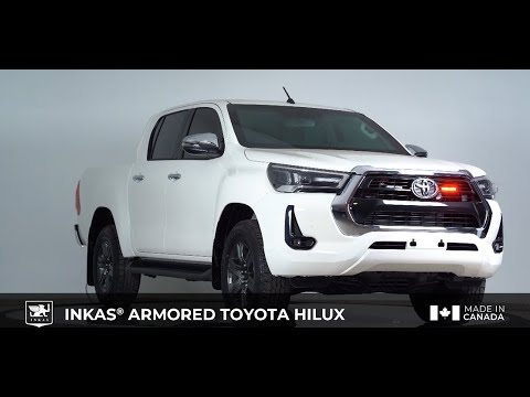 INKAS® Armored Toyota Hilux | BR6 Armoring | Made In Canada