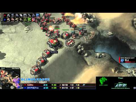 True vs GumiHo G2 - OlimoLeague Monthly Final