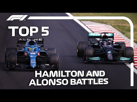 Top 5 Hamilton vs. Alonso Duels in F1