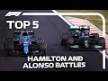 Top 5 Hamilton vs. Alonso Duels in F1