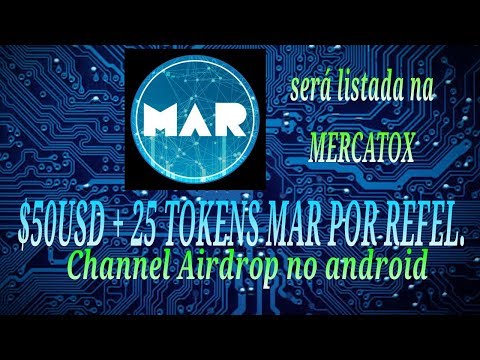 New Airdrop: MarkytShop ($50)USD TOKEN MAR + 25 TOKENS MAR POR REFEL