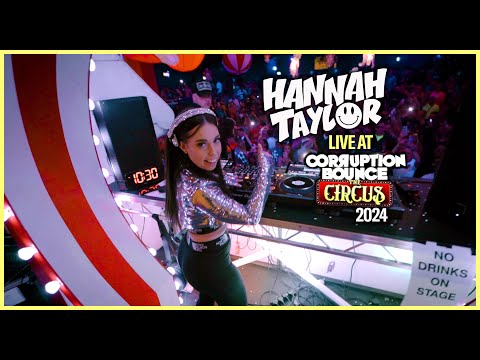 Hannah Taylor - LIVE SET @ Corruption Bounce The Circus 2024 - Hard Dance Mix  😈🔥