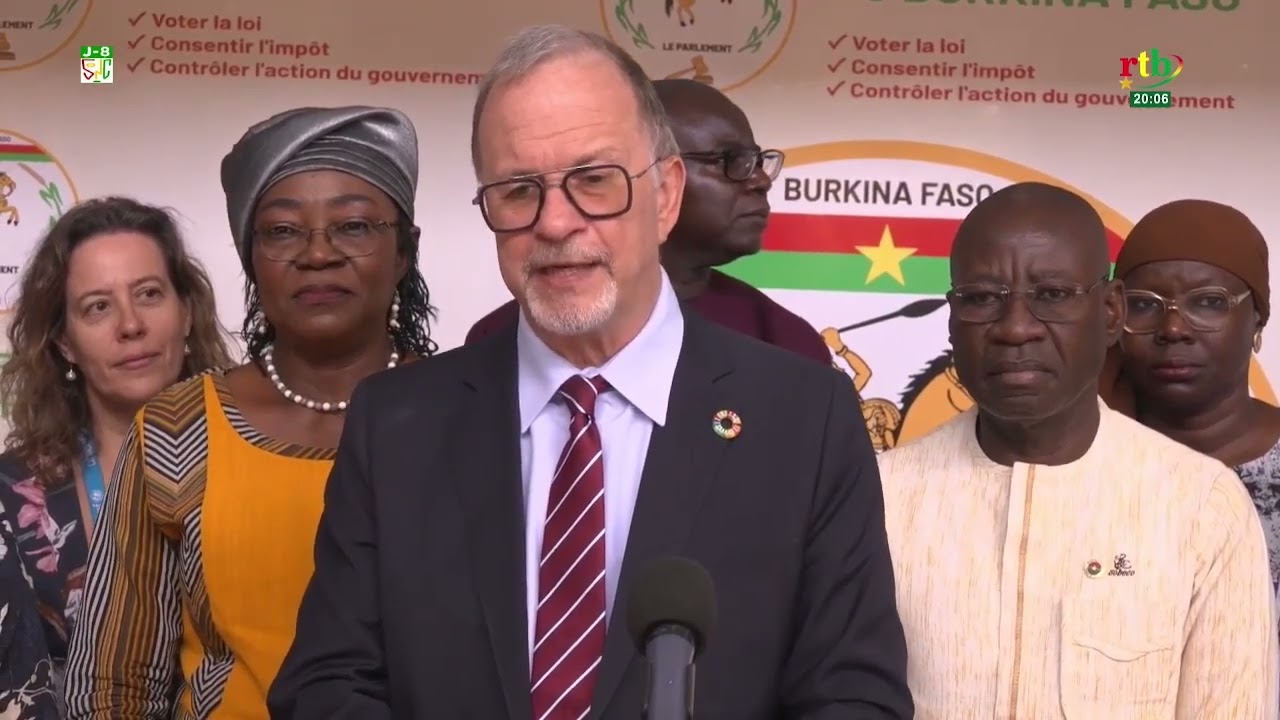 Protection de l’enfant : le directeur général adjoint de L’UNICEF échange avec le Président de l’ALP