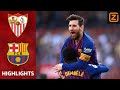 Buitenaardse MESSI scoort 50ste HATTRICK ?| Sevilla vs Barcelona | La Liga 2018/19 | Samenvatting